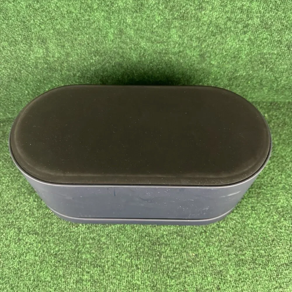 Dyson Airwrap Hair Styling Storage Travel Case Box Only Leather Navy Blue